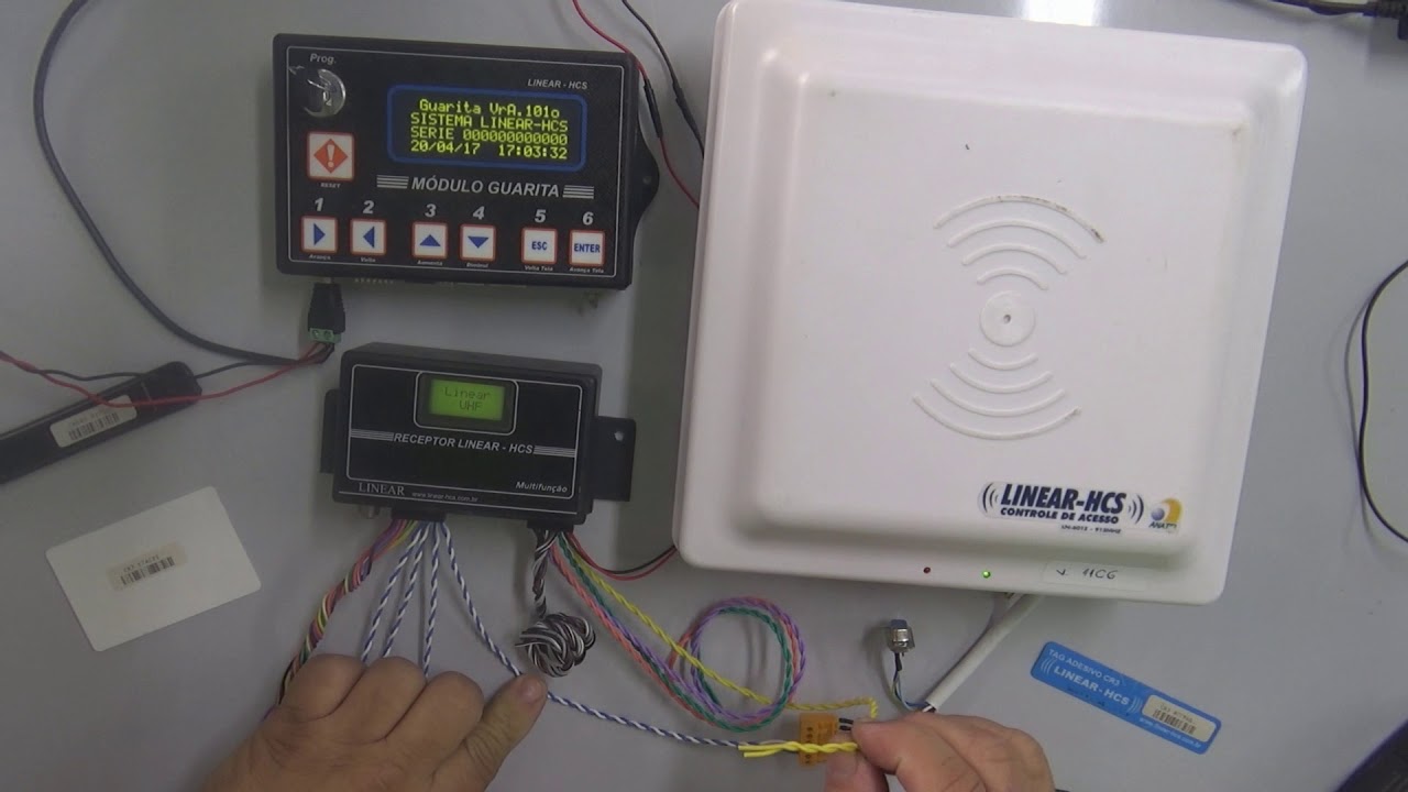 T066A LINEAR HCS - INSTALA&Ccedil;&Atilde;O TAG PASSIVO MULTIFUN&Ccedil;&Atilde;O CONVENCIONAL