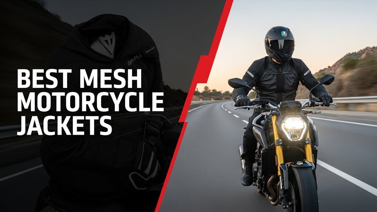 TOP 5 Mesh Motorcycle Jackets 2026 | The Ultimate Guide To Summer Motorcycle Gear