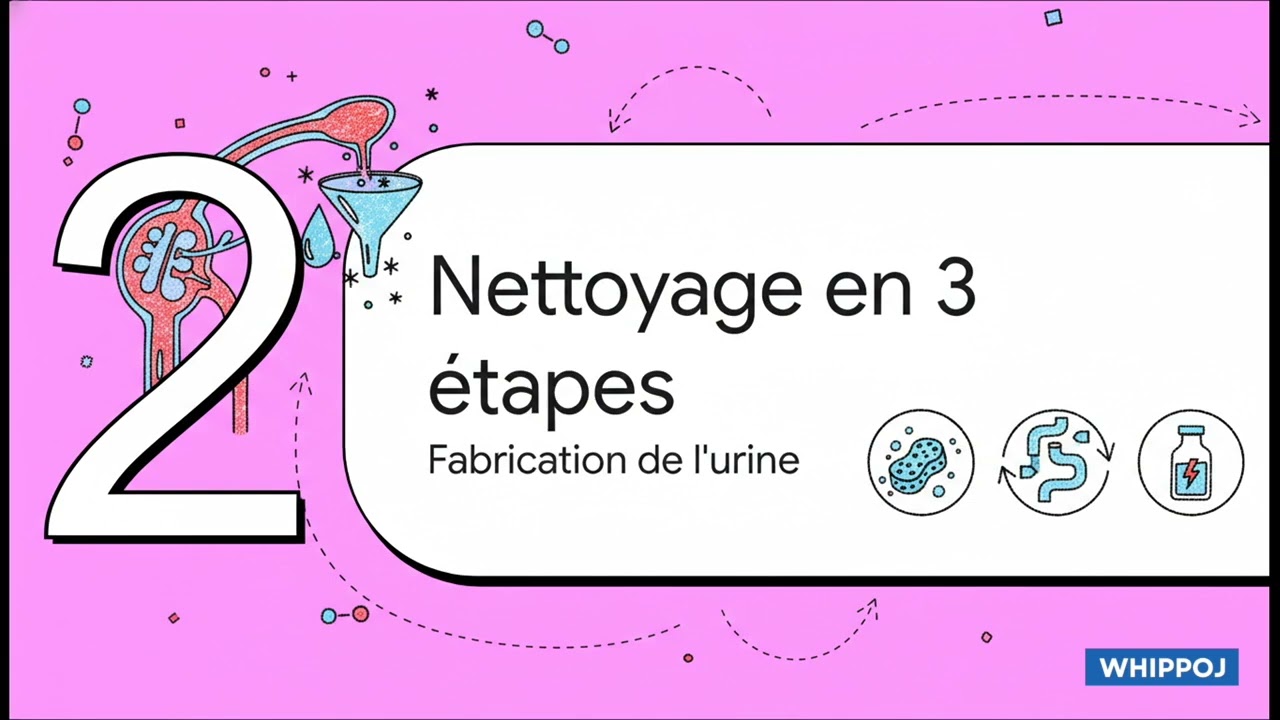 Le Système Excréteur -  D'où vient le pipi?