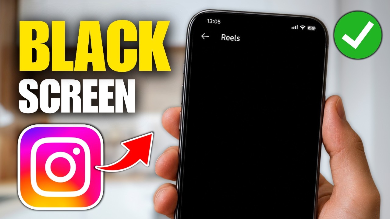 How To Fix Instagram Reels Black Screen Problem