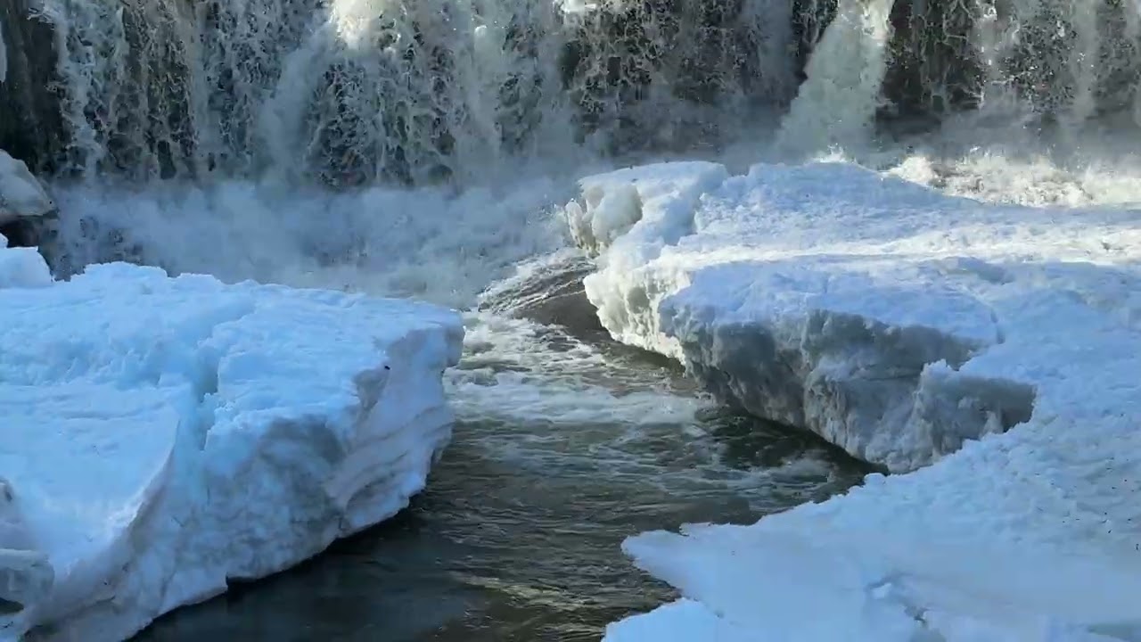 A Walk Around Taughannock Falls on an icy day