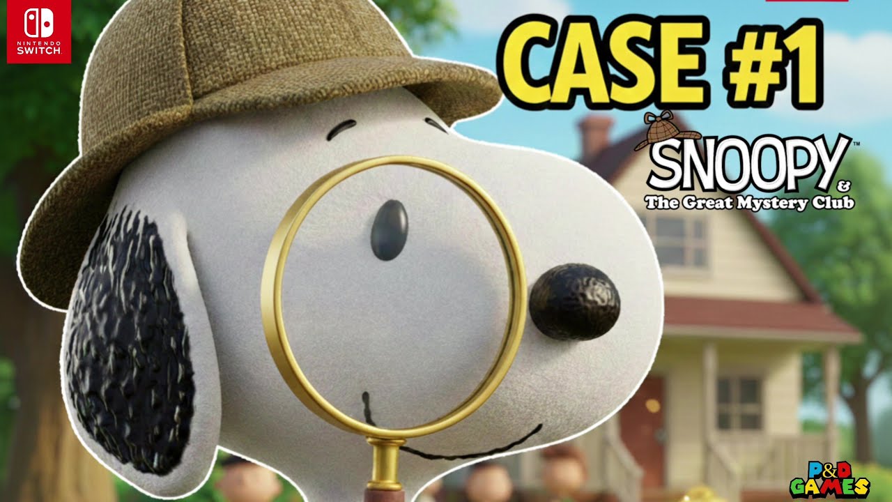 Snoopy's Biggest Case Ever! 🕵️‍♂️ | The Great Mystery Club! Chapter 1 (Part 2) #nintendo #snoopy