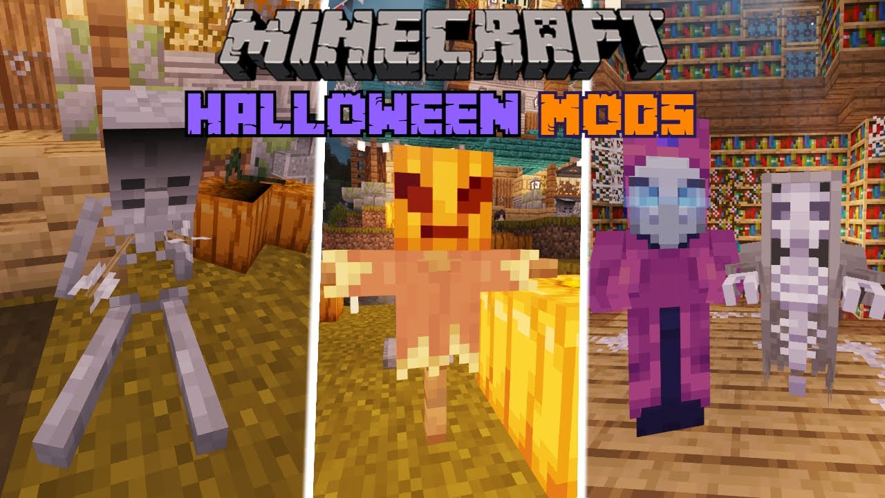 Top 10 Spooky Minecraft Mods for Halloween! (2021)