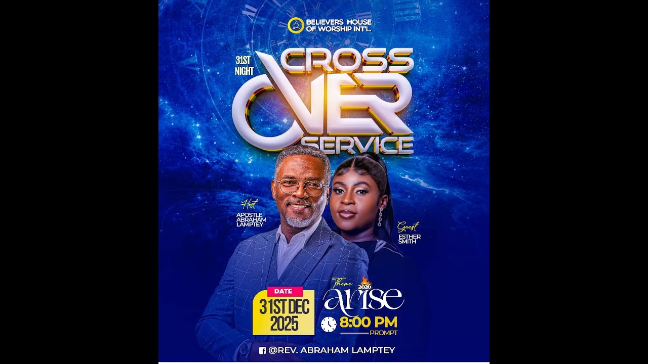 JOIN US : 31ST NIGHT CROSSOVER SERVICE || ARISE 2026 || 31-12-25 ||
