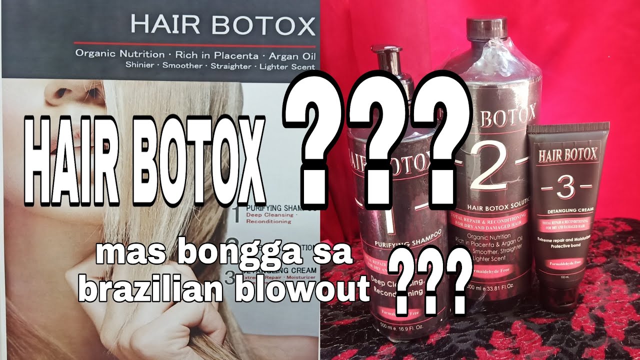 HAIR BOTOX mas maganda pa kesa sa brazilian blowout new hair treatment | hair vlog no. 9