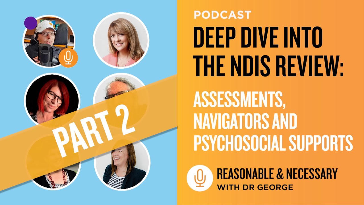 Deep Dive into the NDIS Review - Part 2: Assessments, Navigators and Psychosocial supports