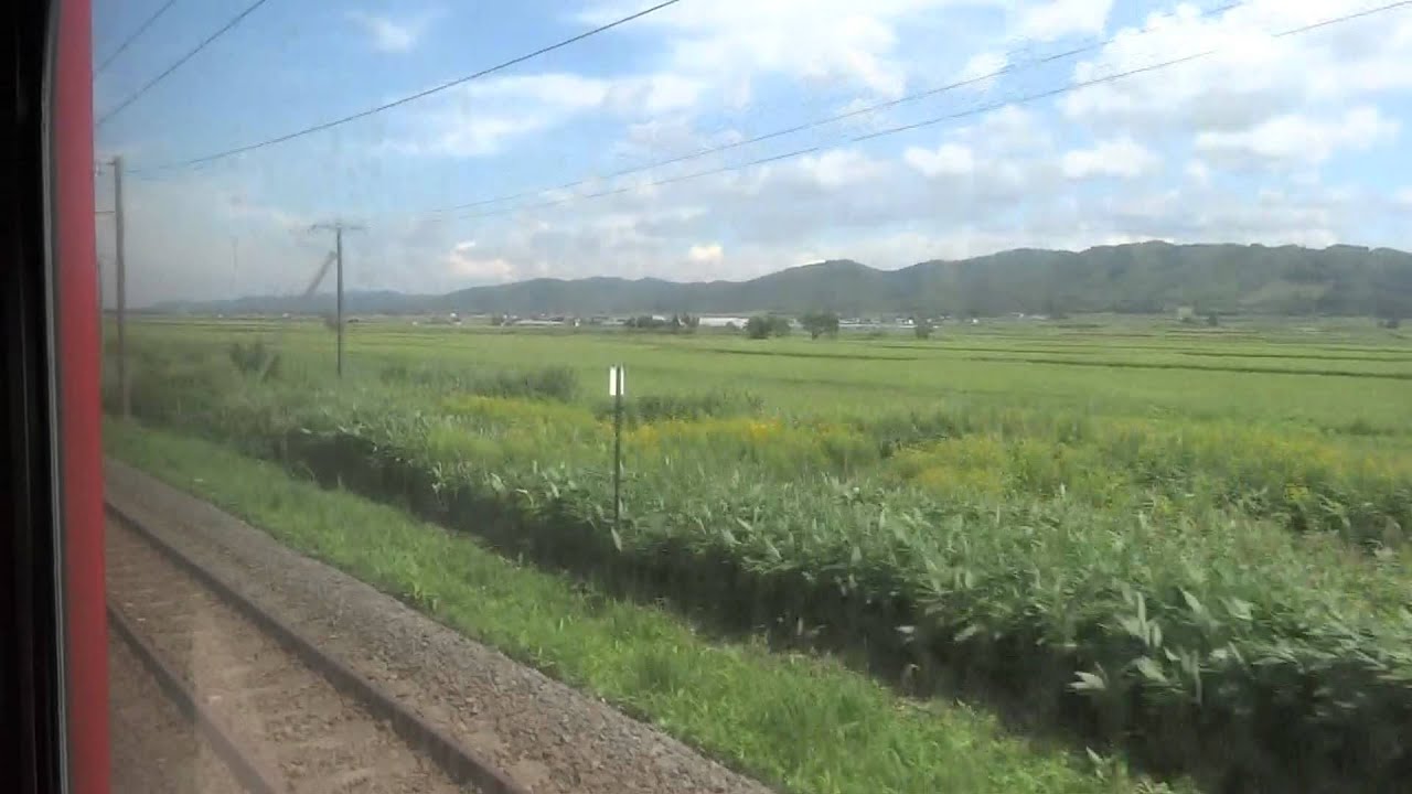 函館本線711系　走行音と車窓　茶志内⇒奈井江(デッキから)