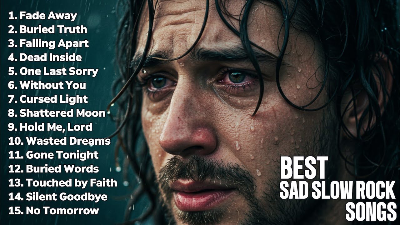 FADE AWAY..... BEST EMOTIONAL SLOW ROCK SONGS | NEW SLOW ROCK SONG 2025