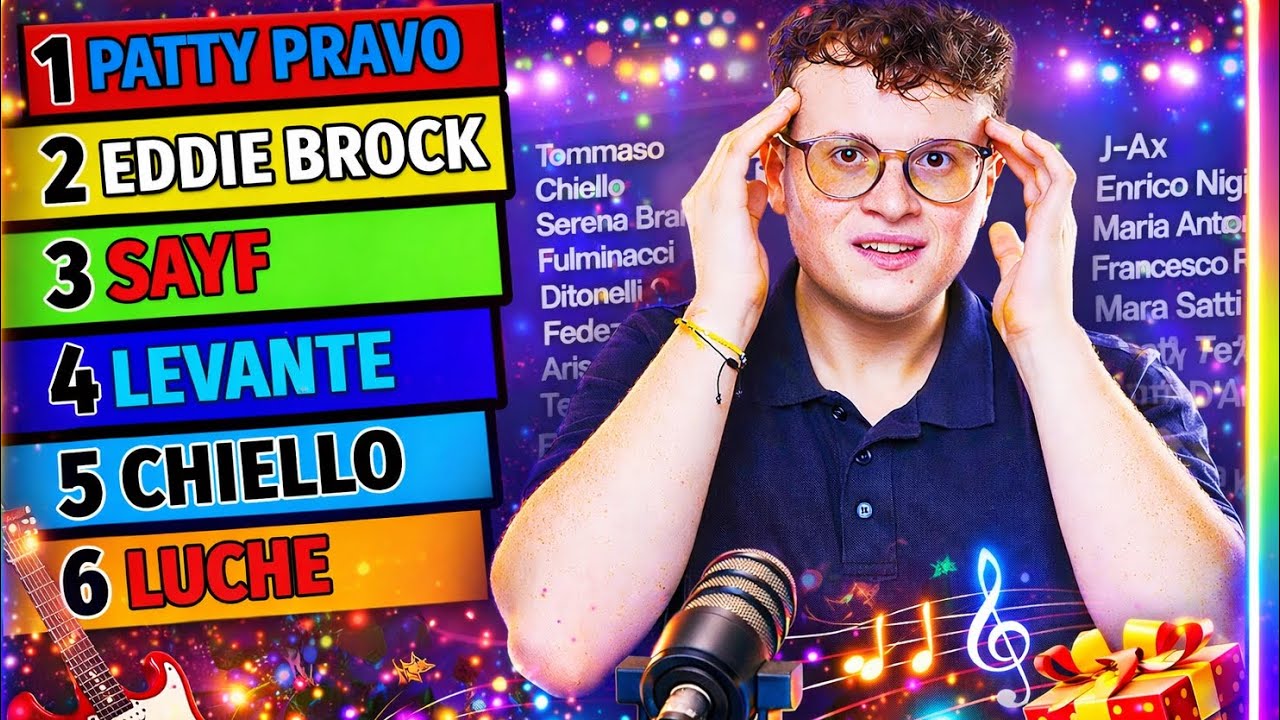 LA MIA CLASSIFICA AL BUIO DI SANREMO 2026