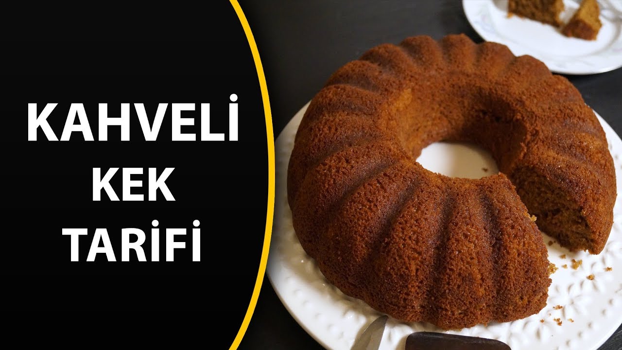 KAHVELİ KEK - Az malzemeli Kahveli Kek tarifi - Kek tarifleri
