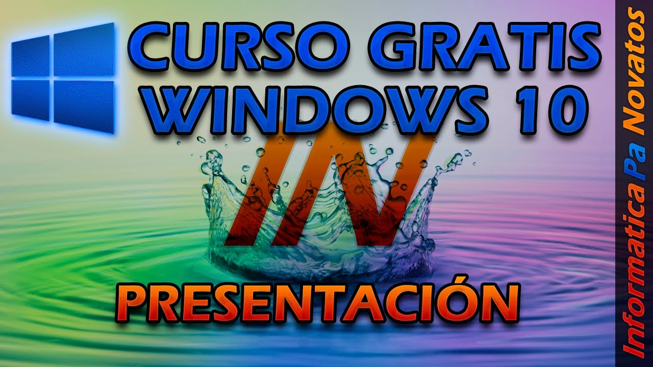 Curso de Windows 10 - Presentaci&oacute;n