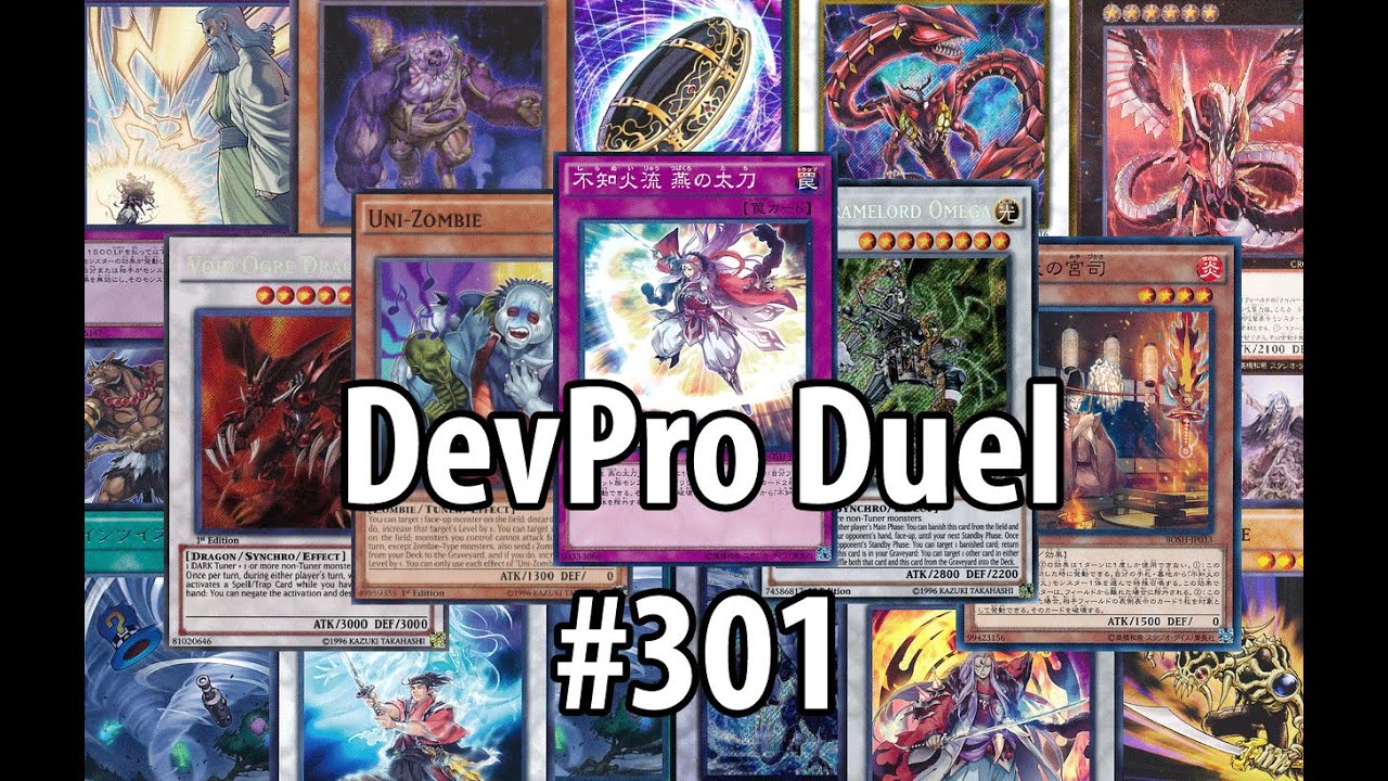 Yu-Gi-Oh! DevPro Duel #301 - Shiranui Zombies (BOSH) - Enter, Fire Lake for Zombies!