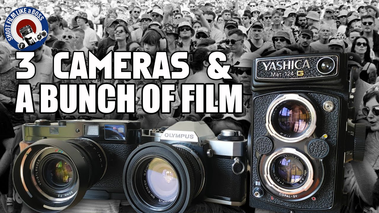 Three Cameras and a Bunch of Film. IOW Festival. What I Photographed there