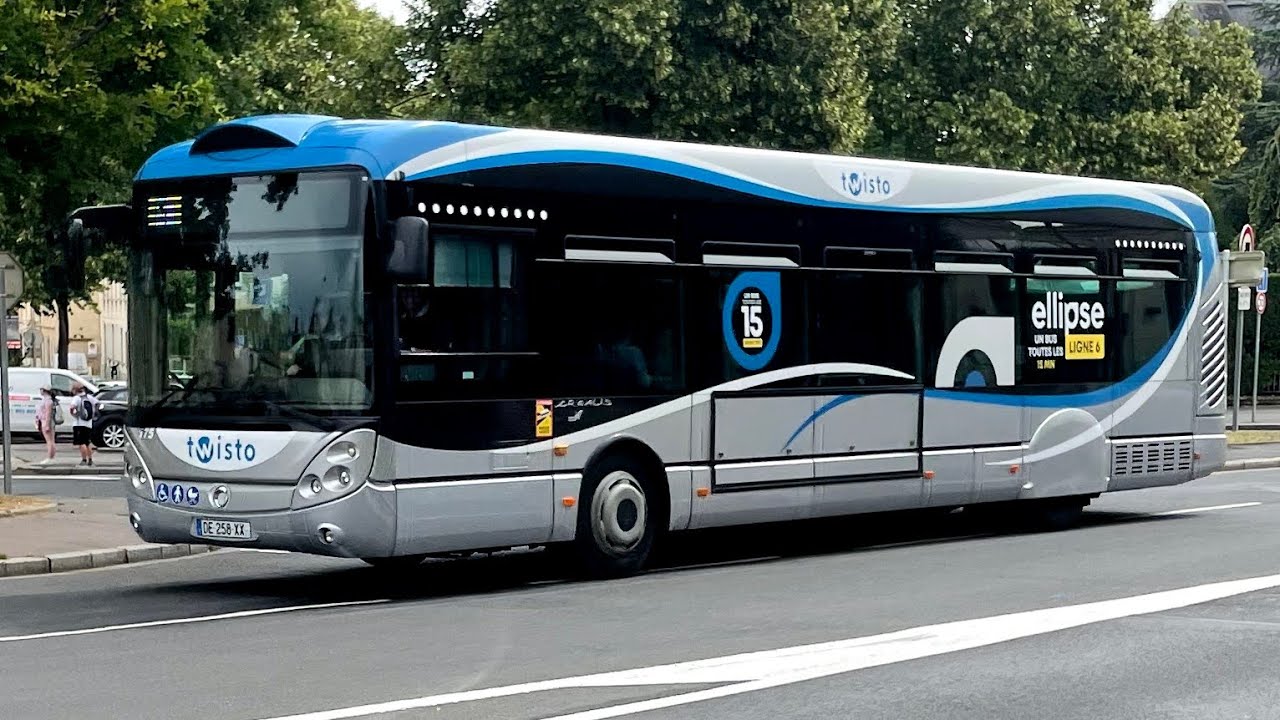 Irisbus Crealis 12 EEV 175 Twisto Keolis Caen 🇫🇷