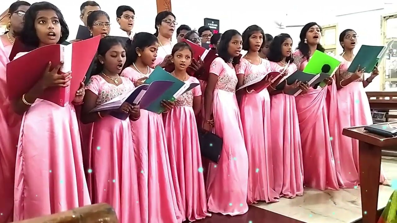 KANMANI NEE KAN MALARAI. CAROLS BY ST PETERS CHURCH CHOIR. D.  BALA JOY DADY