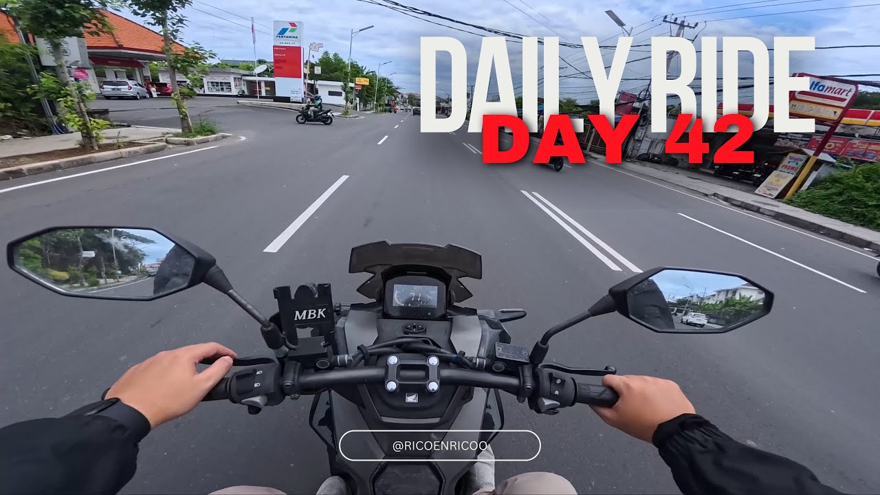 Early Morning Drive in Bali 🇮🇩 | Honda Adv160  #dailyvlog #bali #motovlog 