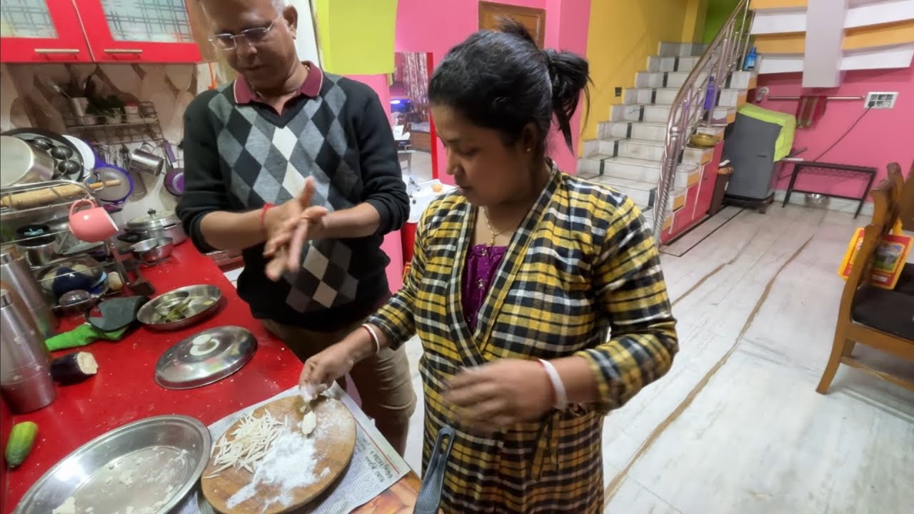 Bengali Vlog # শীতের প্রিয় জিনিস দেরিতে হলেও বানিয়ে খেলাম 