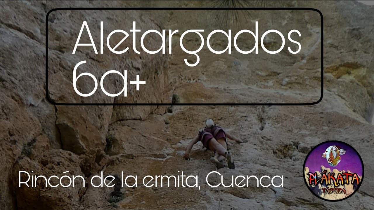 Aletargados | 6a+ | Escalada Cuenca, sector Rincón de la ermita