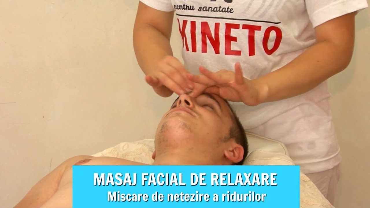 Masaj facial de relaxare