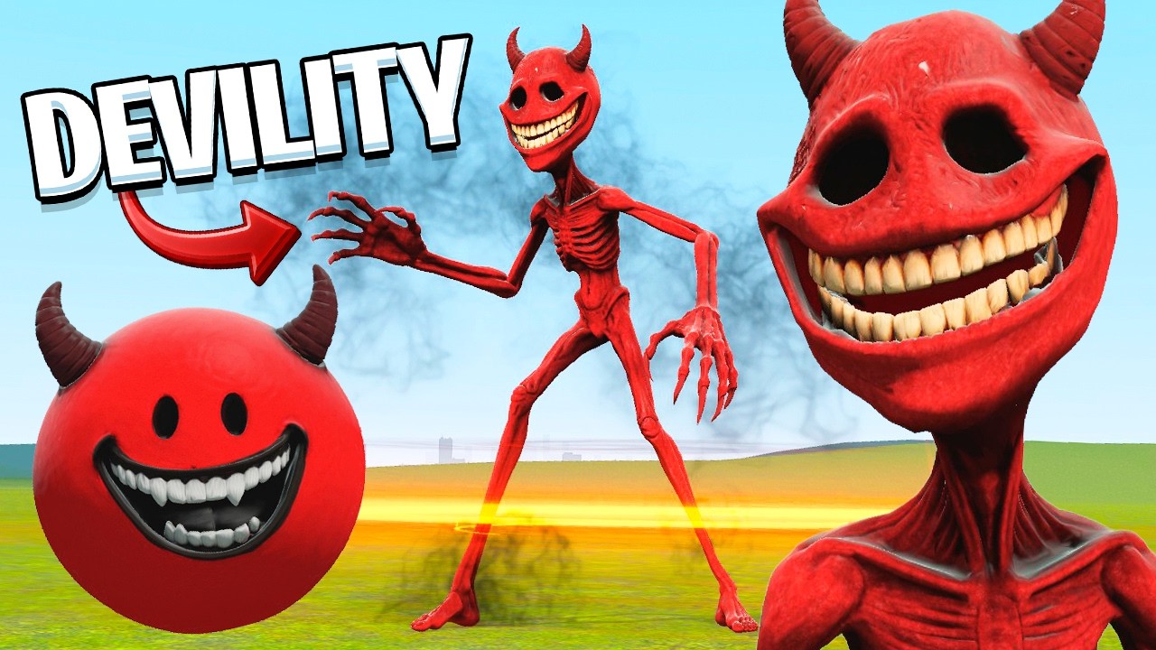 I spawned Verity, Devility and Falsity in Garry's Mod!