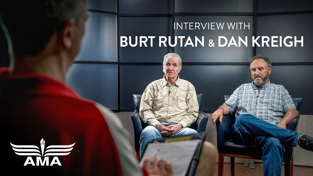 Burt Rutan & Dan Kreigh || Model Aviation is More Than Just a Hobby
