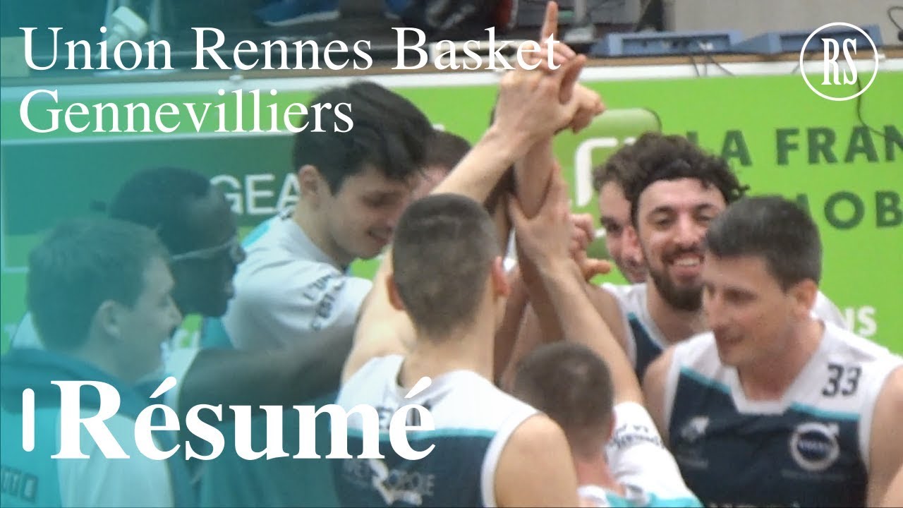 Victoire de l'Union Rennes Basket contre Gennevilliers I NM2 - 17ème journée