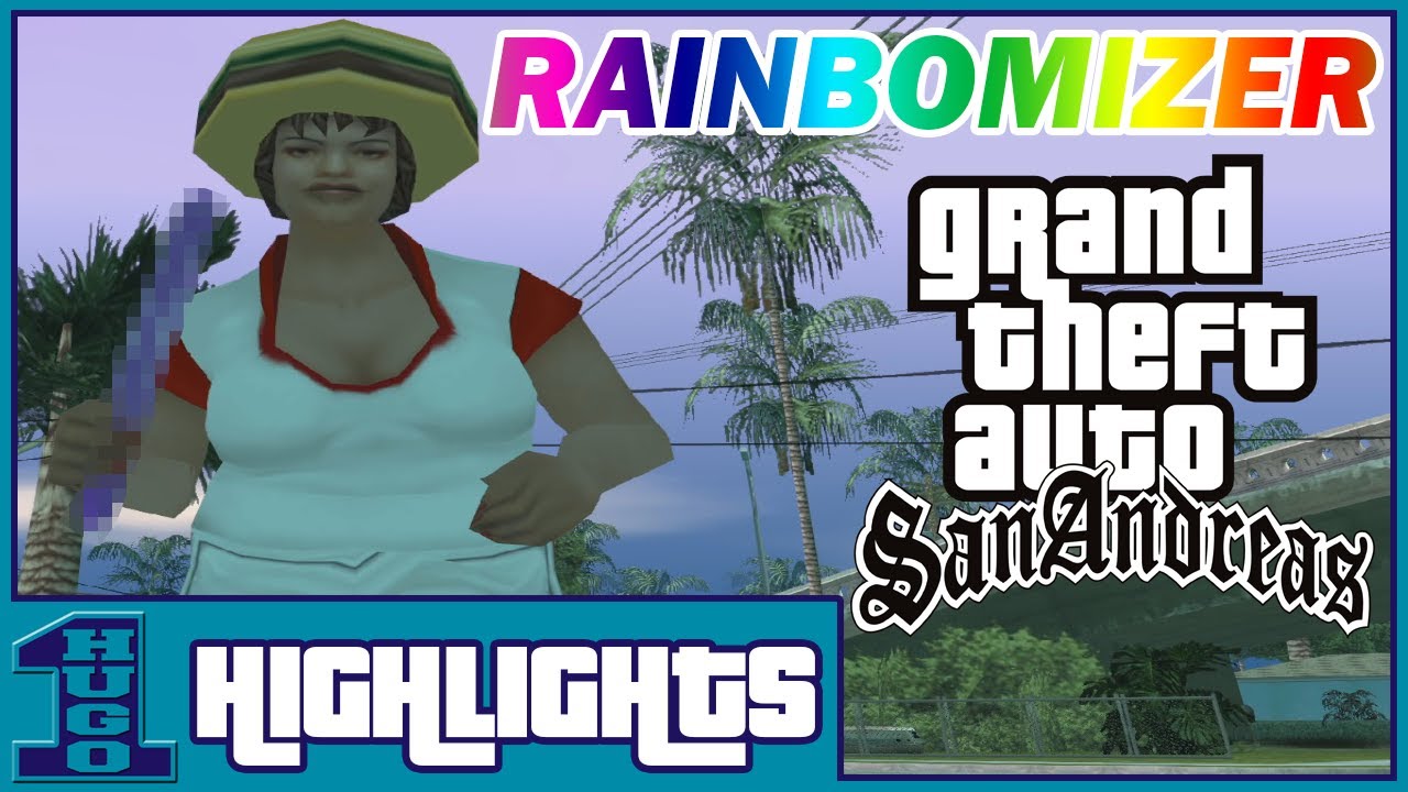 GTA Speedrun Fails and Funny Moments #66 - GTA San Andreas Rainbomizer Highlights