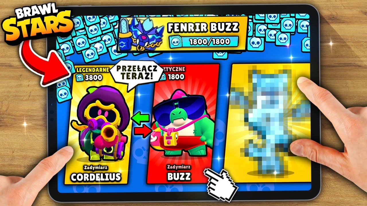 Czy MOŻNA WYMIENIĆ… ⚠️ *LEGENDARNY* ZADYMIARZ na *NOWY* BUZZ 🤑 (ZA DARMO) w Brawl Stars! 😱