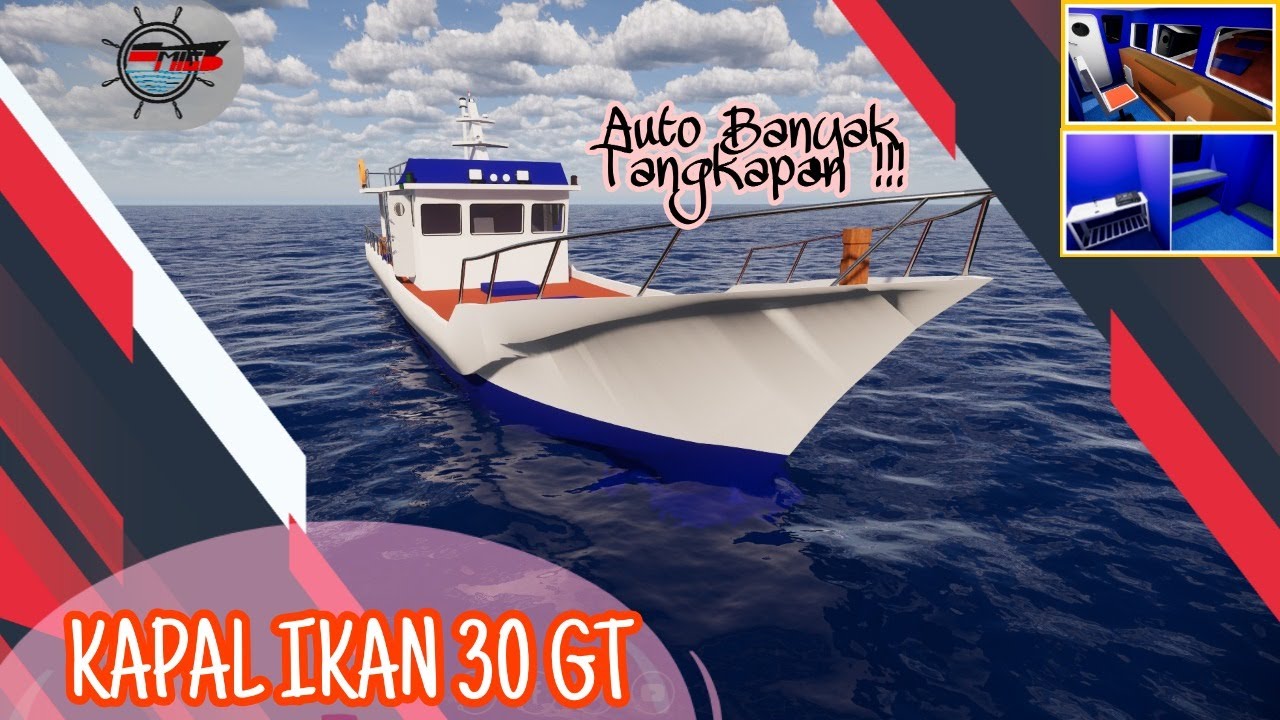 KAPAL IKAN 30 GT FULL PROSES PERENCANAAN SAMPAI REALISASI