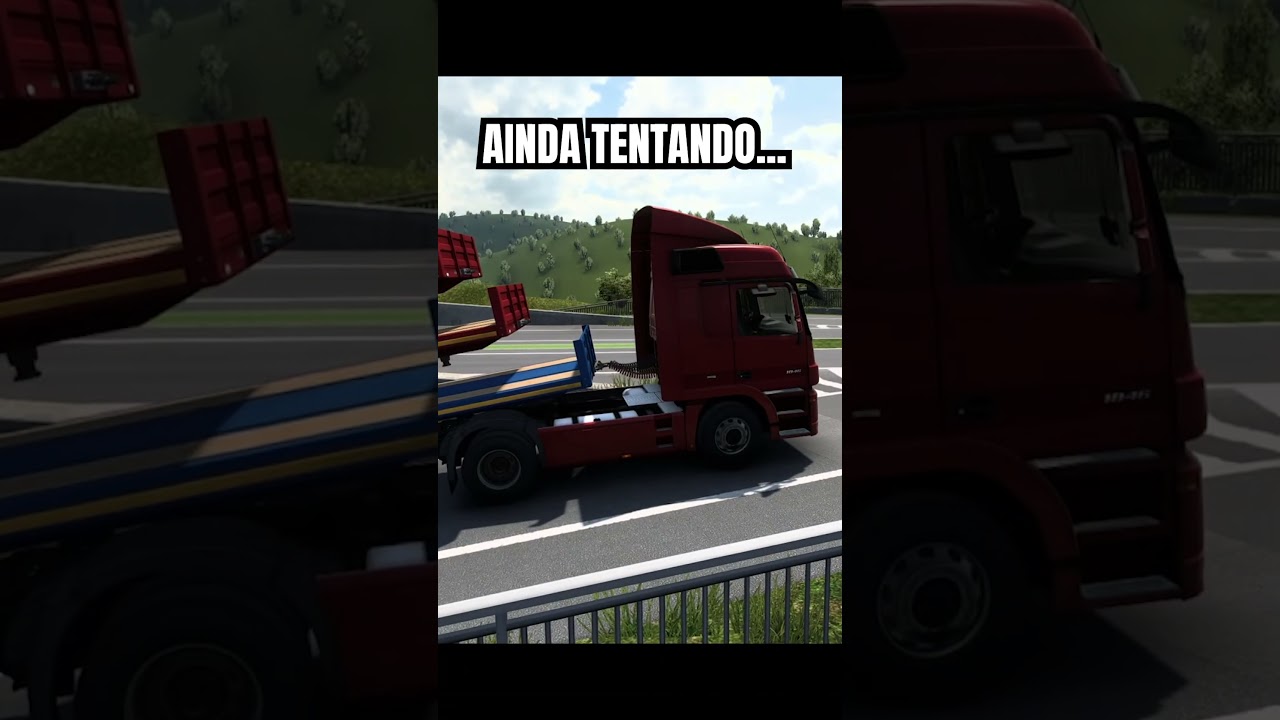 🎮 Ets2 - Melhores momentos... #ps5 #truckingsims #games #shorts  #ets2 #shortsfeed  #playstation