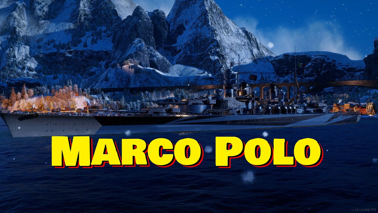 Meet The Marco Polo! Tier 8 Italian Battleship (World of Warships Legends)