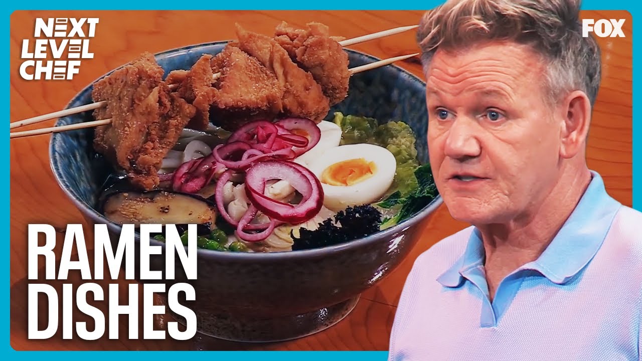 Judges React to the Chefs’ Attempts at Making Ramen | Next Level Chef
