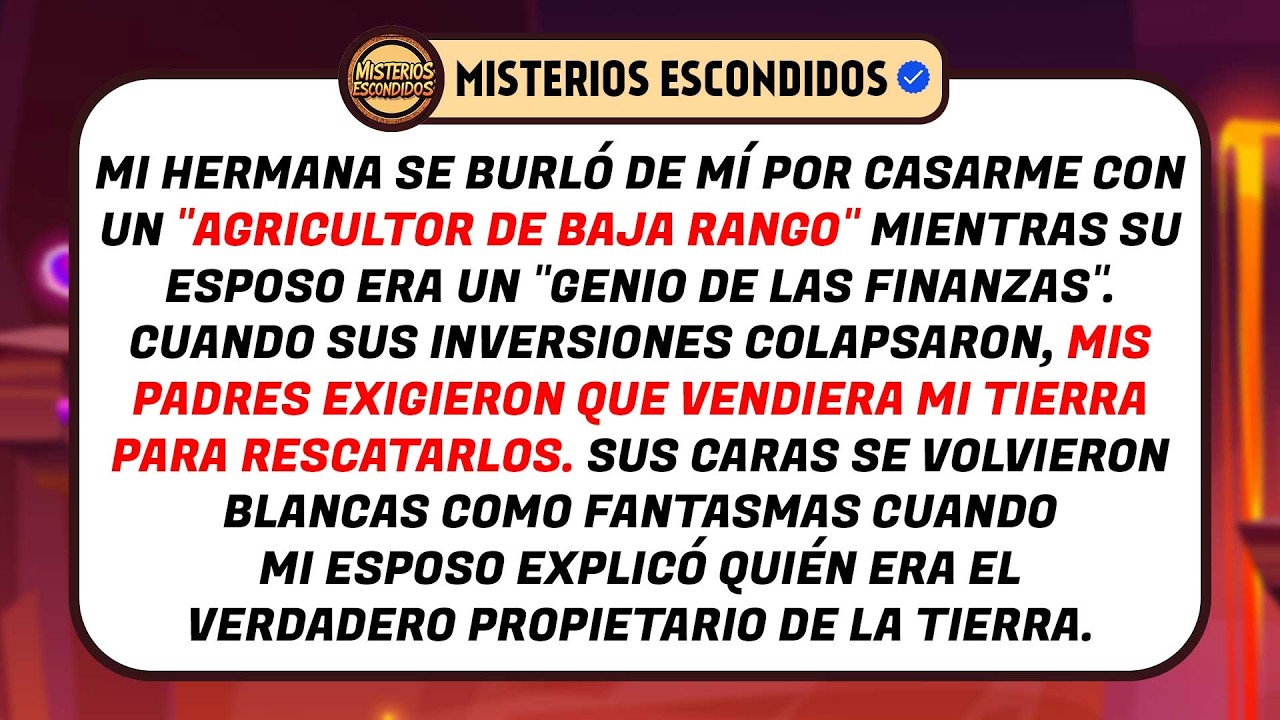 Mi Hermana Se Burló De Mí Por Casarme Con Un Granjero—Hasta Que Nos Negamos A Ayudarla