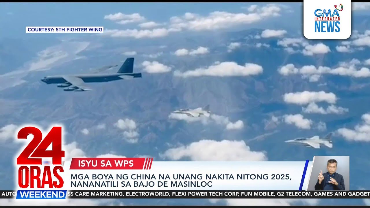PH aircraft gets 28 radio challenges from China during routine patrol over WPS | 24 Oras Weekend