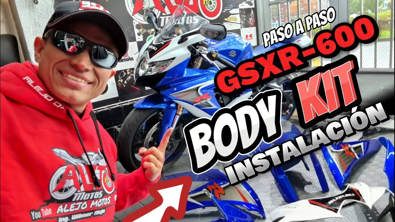 ENSAMBLE DE CARENADOS 🔧/ GSXR-600 / 💯 BODY KIT ASSEMBLY 💯/ Instalación paso a paso / How To Install