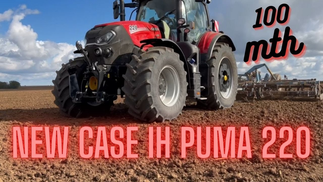 New Wonderful CASE IH PUMA 220 & FARMET | Příprava pole na setí pšenice 🚩