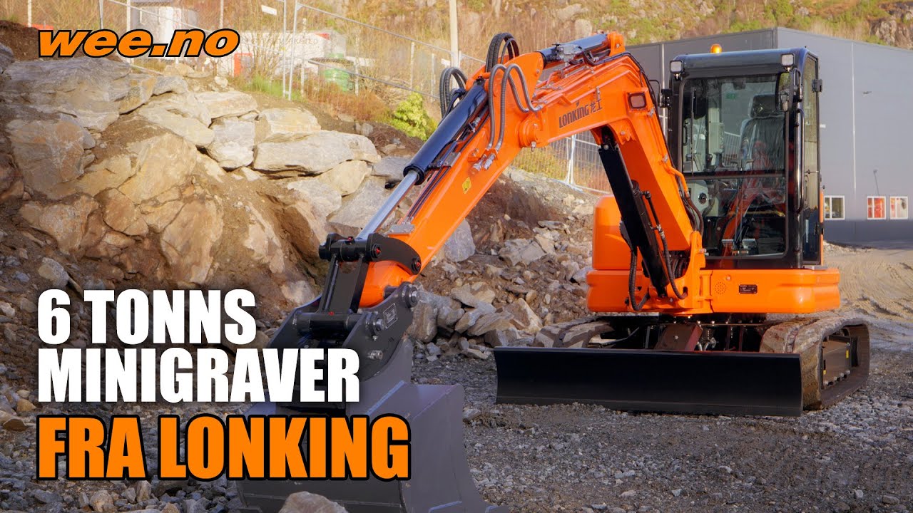 Lonking CDM6060U | Minigraver fra wee.no