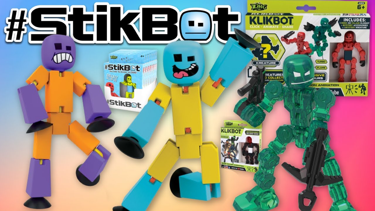New COLORS & Face Prints for Stikbot! | Stikbot & Klikbot Leak
