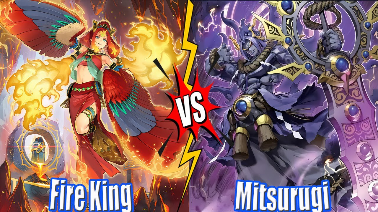 Fire King Jurrac vs Mitsurugi Ryzeal & K9 Vanquish Soul vs Mitsurugi - NEW BANLIST DB Yu-Gi-Oh!