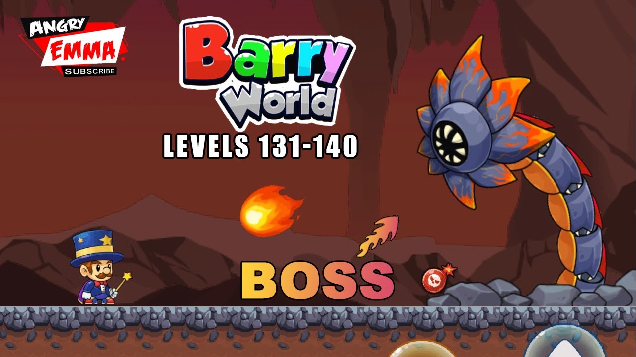 Barry World Adventure - Levels 131-140 + BOSS (Android Gameplay)