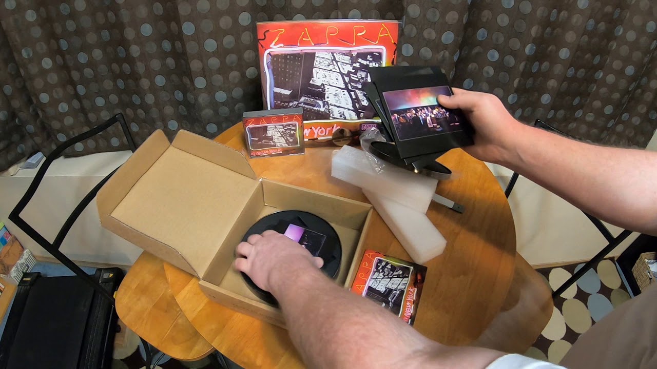 Frank Zappa in New York 40th Anniversary Unboxing