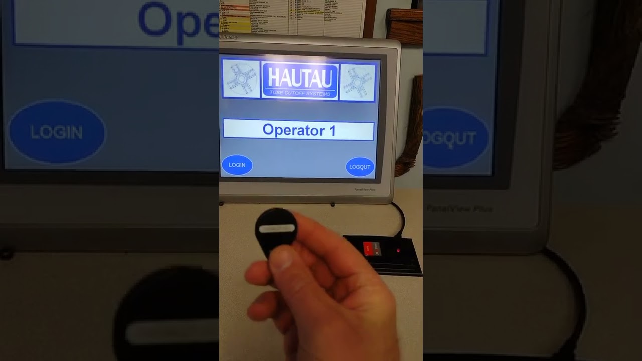 RFID PanelView Login