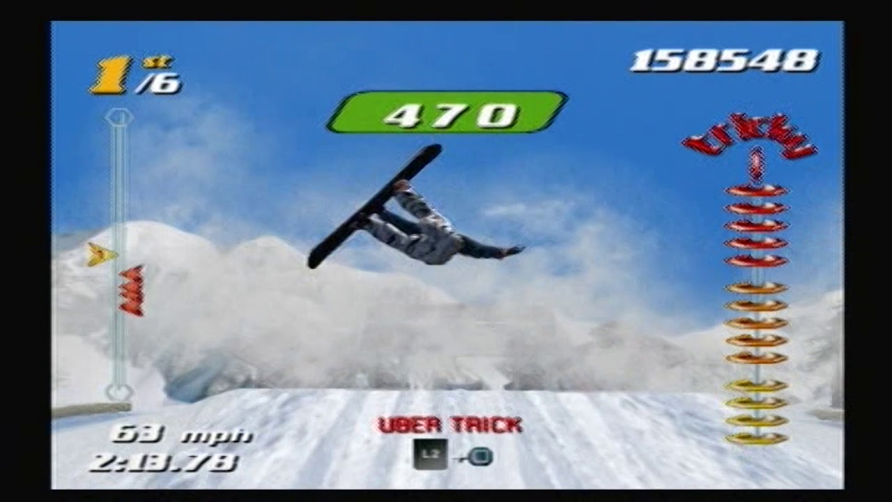 SSX Tricky - Luther World Circuit - Гонка Гарибальди