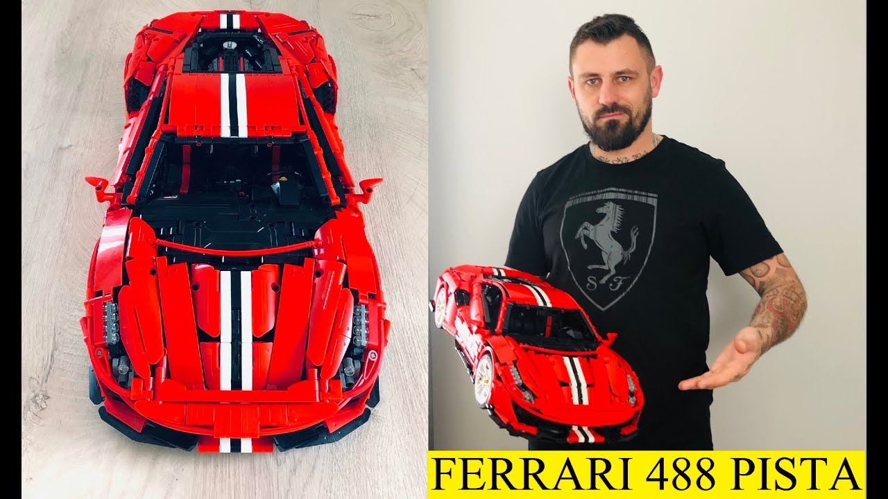 Ferarri 488 PISTA - CaDa Bricks ! *Recenzja CHYLO