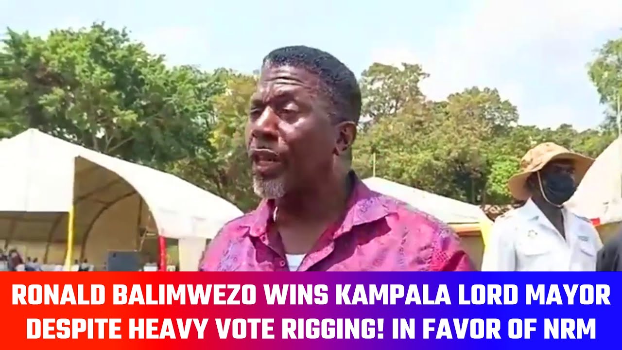 VICTORY! Ronald Balimwezo Wins Kampala Lord Mayor Despite Heavy Vote Rigging! In Favor of NRM 🚨