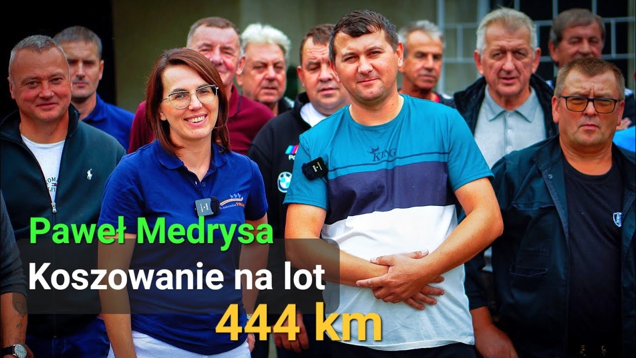 Paweł Medrysa - Koszowanie na lot okręgowy 🥇🥈🥉( Sponsor lotu - Tollisan Novum Polska )🏆