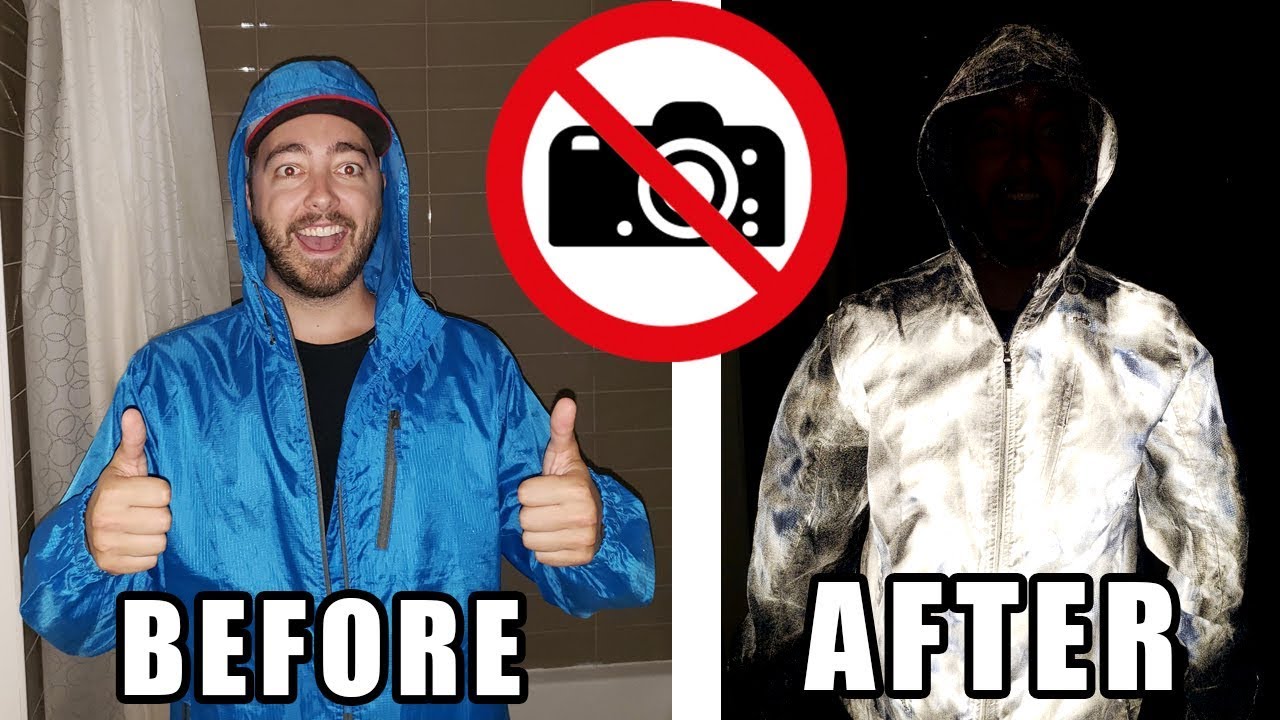 How To Make an ANTI PAPARAZZI Jacket! | REFLECTOR SPRAY PAINT