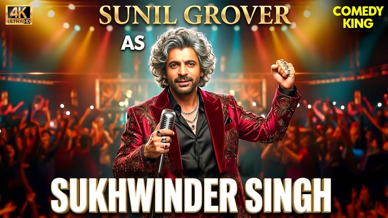 Sunil Grover As Singer Sukhwinder Singh😂| The Kapil Sharma Show | Best Of Dr.Gulati | Funny | 4k