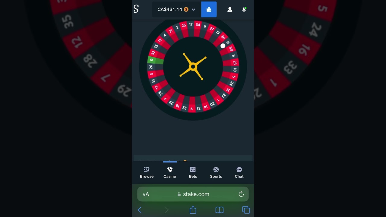 Stake Roulette 200$ To 700$ In 60 Seconds #roulette #gambling #casino #stake #stakebonus
