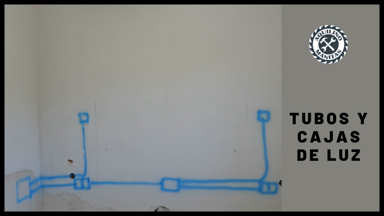 Instalación ELECTRICA 🔌Cajas y Tubos 🏠REFORMANDO MI CASA